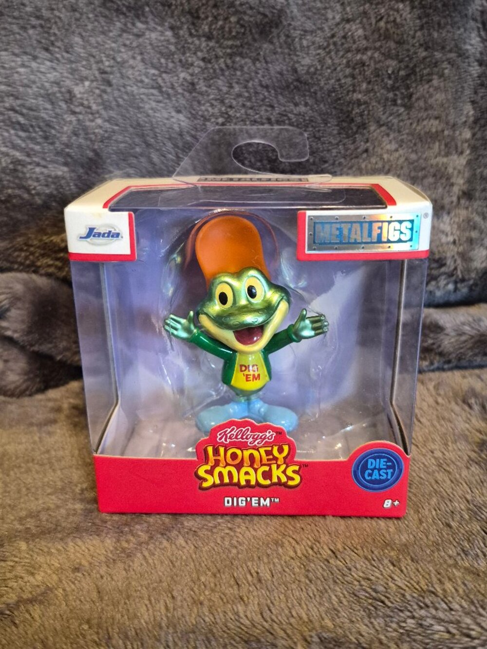 Jada Metalfigs Kelloggs Honey Smacks Dig Em Frog Die-Cast Figure